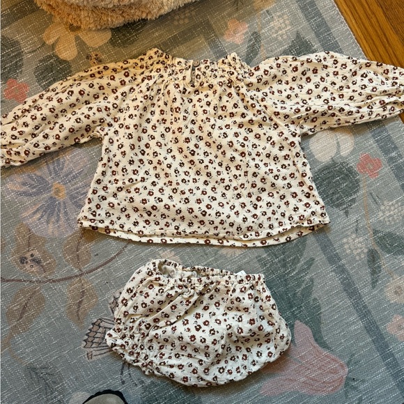 Rylee + Cru Quincy Blouse Set |Spice Floral - Picture 11 of 12